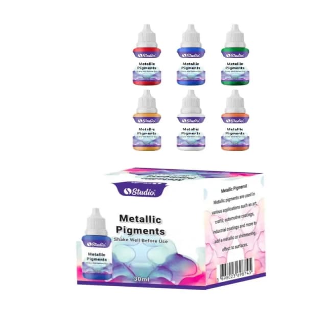 Metallic Pigments  6 pieces